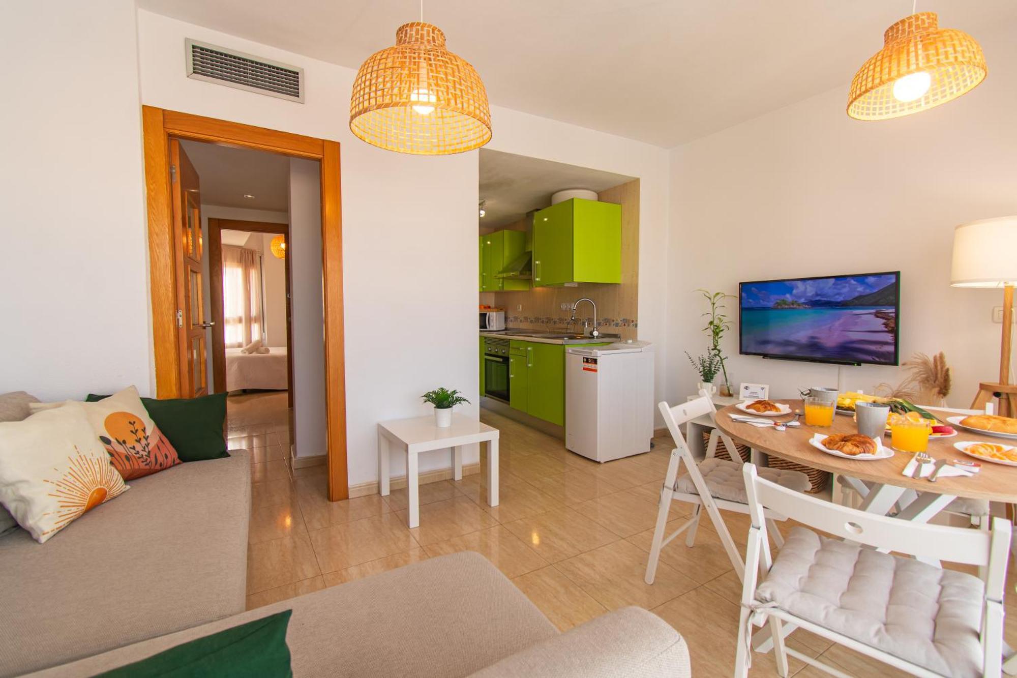 Avenida Principal Cerca De La Playa Con Aire Acondicionado Y Wifi - By Aloha Palma Leilighet Águilas Eksteriør bilde